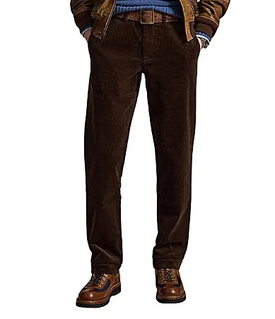 Straight Fit Stretch Corduroy Pants by Polo Ralph Lauren