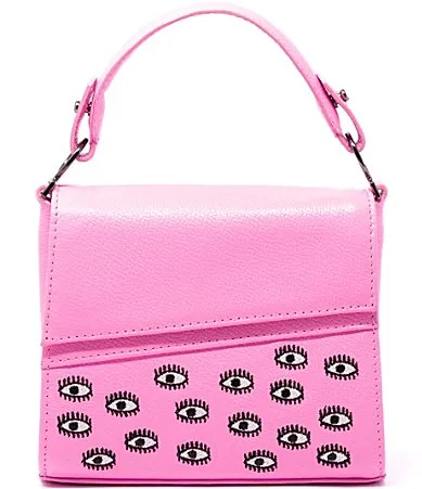 Anastasia All Over Eyes Micro Crossbody Bag by Min & Mon