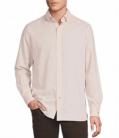 Solid Corduroy Long Sleeve Woven Shirt by Cremieux