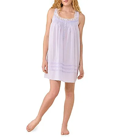 Sweetheart Neck Sleeveless Short Woven Chemise