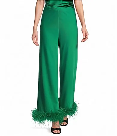 Reverie Feather Pants by Antonio Melani
