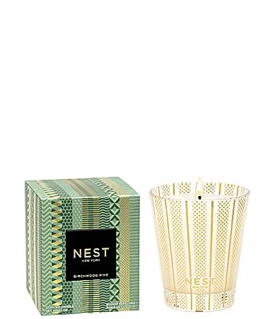 Birchwood Pine Gold Classic Candle by Nest New York
