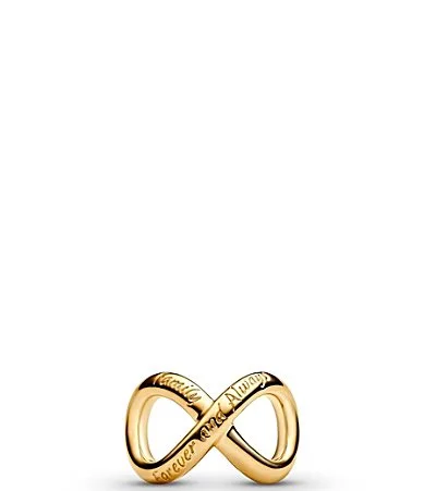 Forever Always Infinity Gold Charm by Pandora