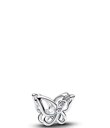 Butterfly Sterling Silver Openwork Charm by Pandora