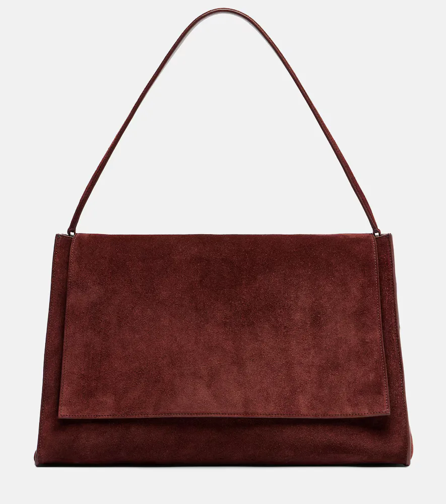 Amal Suede Shoulder Bag