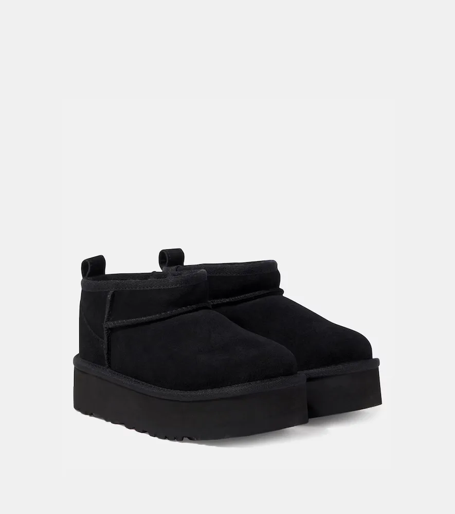 Classic Ultra Mini Suede Platform Boots by UGG