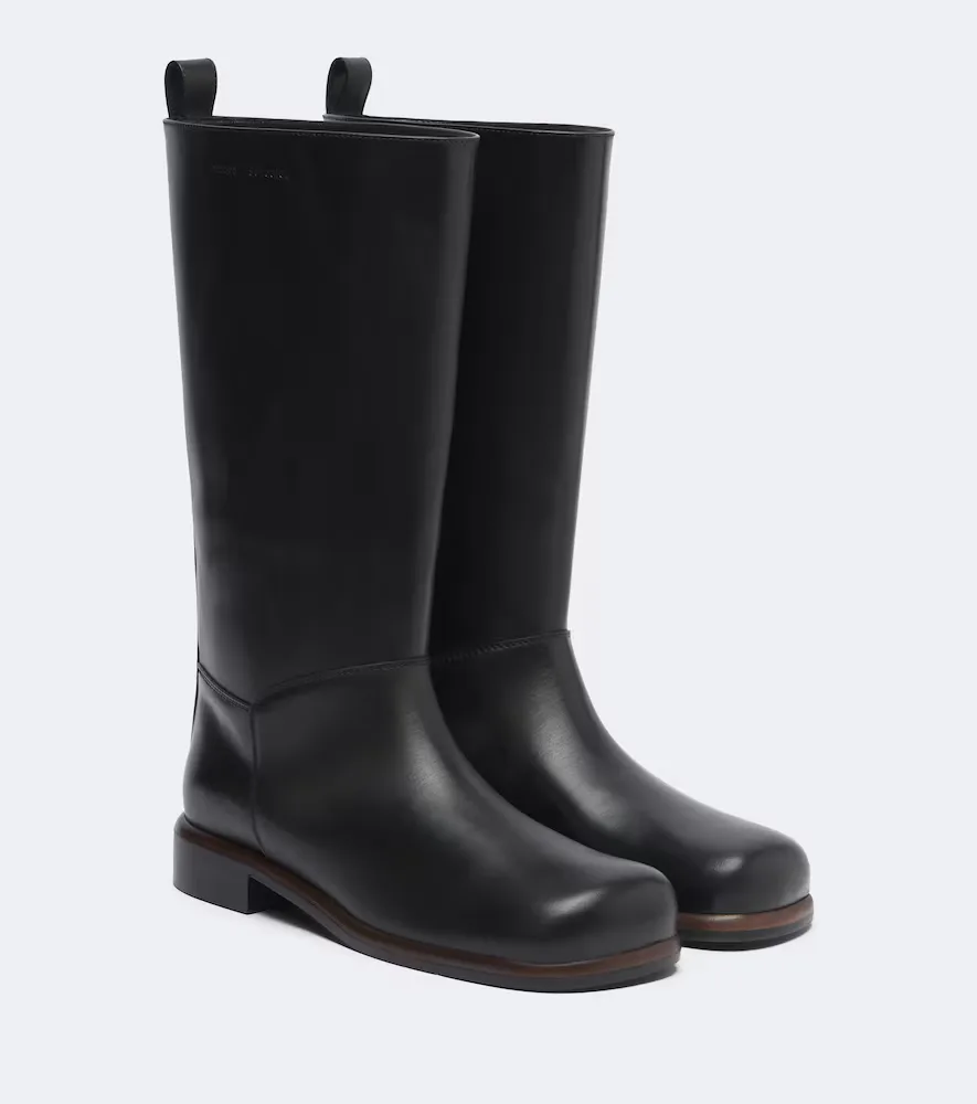Esme Leather Knee-High Boots