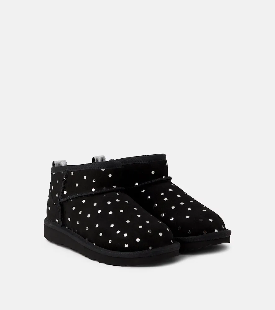 Classic Ultra Mini Suede Ankle Boots by UGG