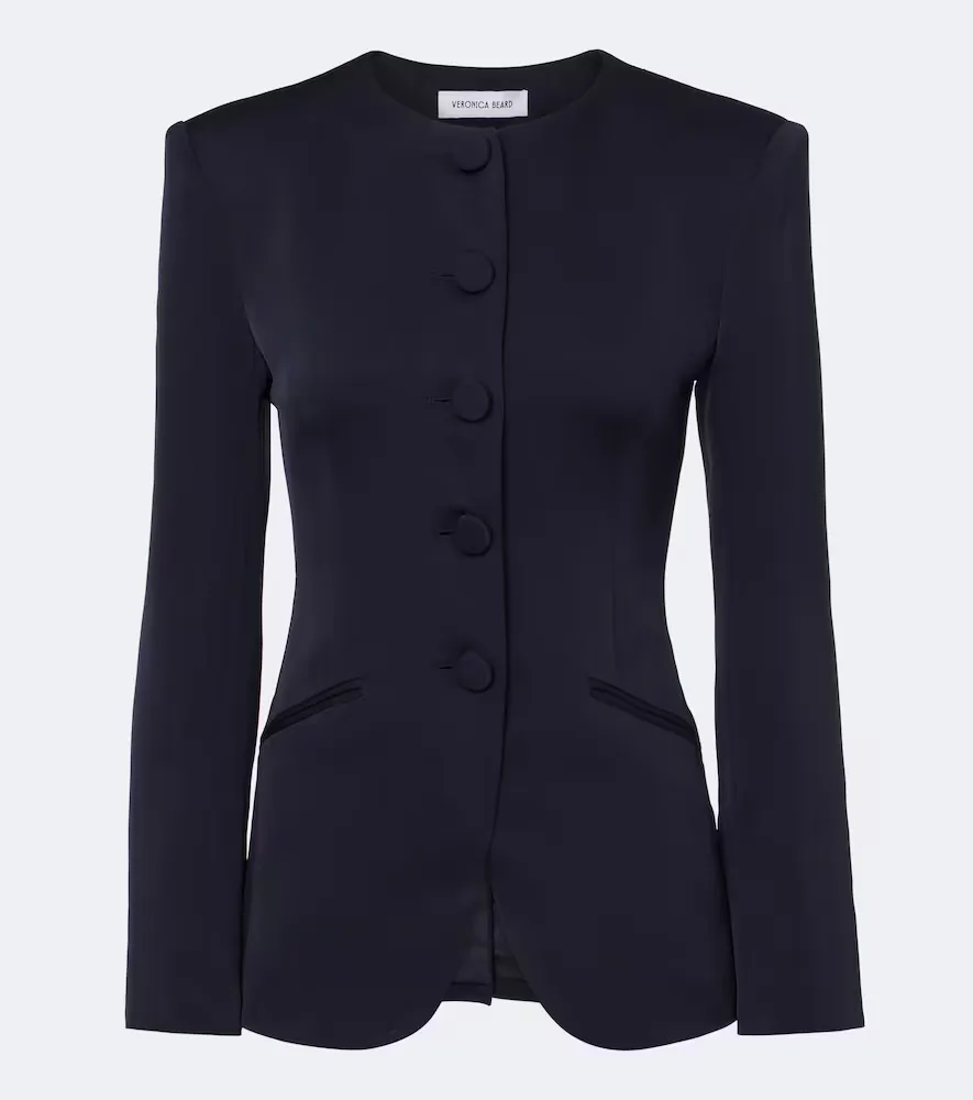 Wryllen Single-Breasted Blazer by Veronica Beard