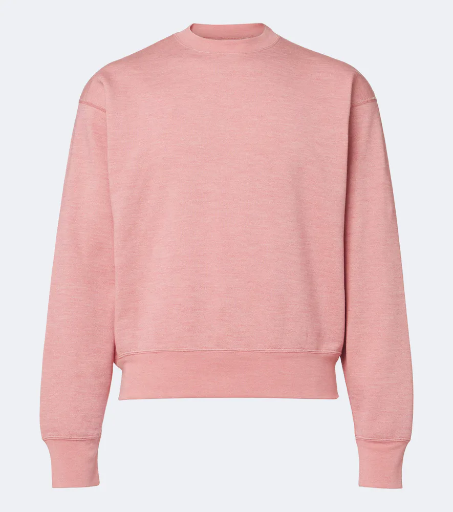 Cotton, Wool, and Silk Sweatshirt by Auralee