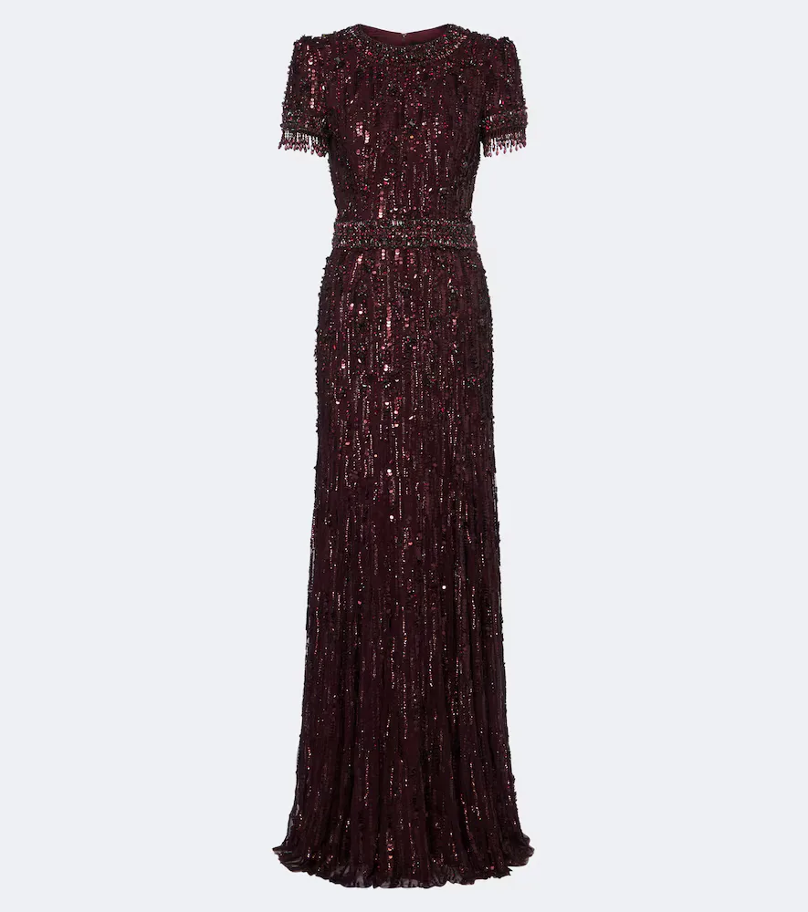 Roxy Sequined Gown