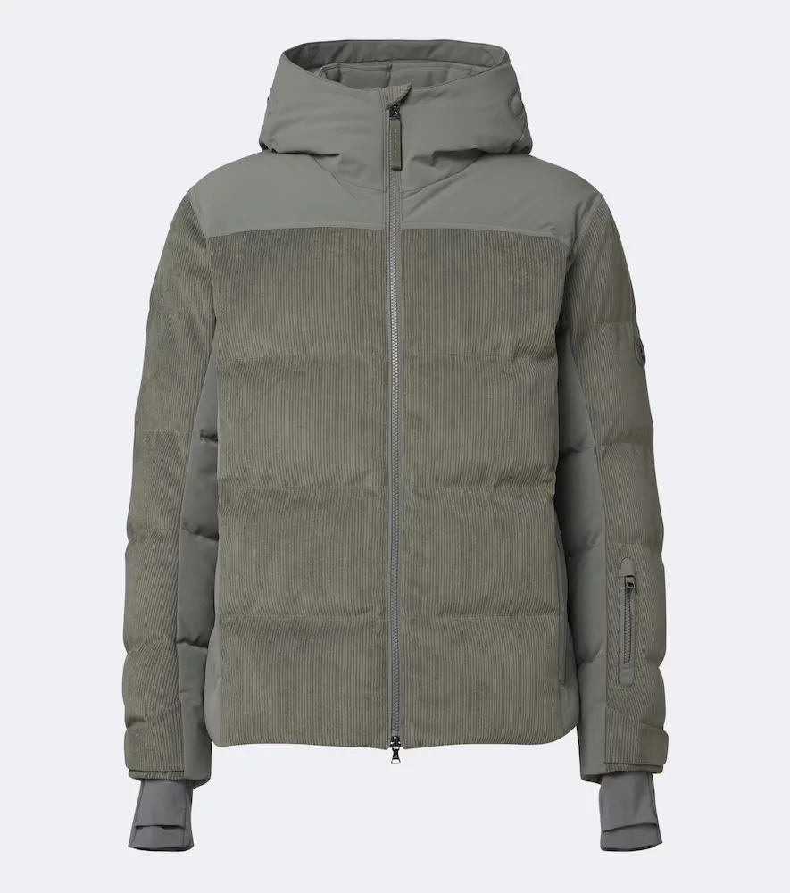 Corsin Corduroy Down Ski Jacket