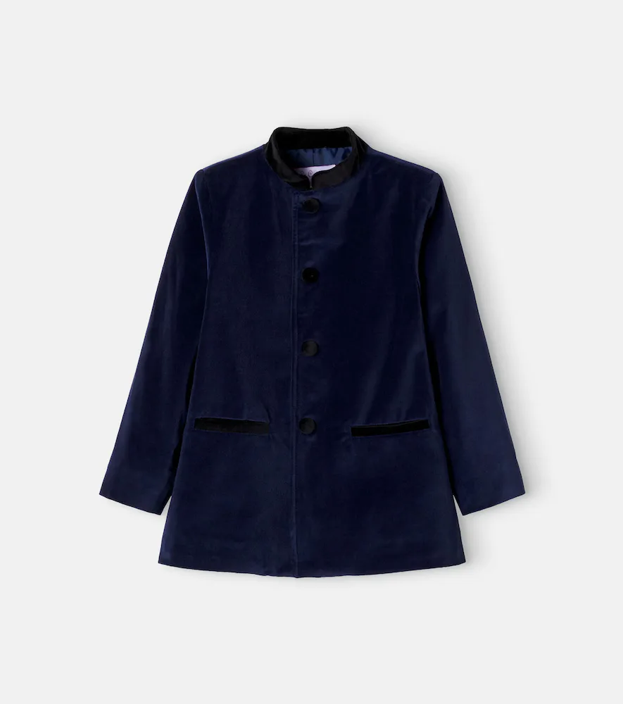 Hugo Cotton Velvet Jacket by La Coqueta