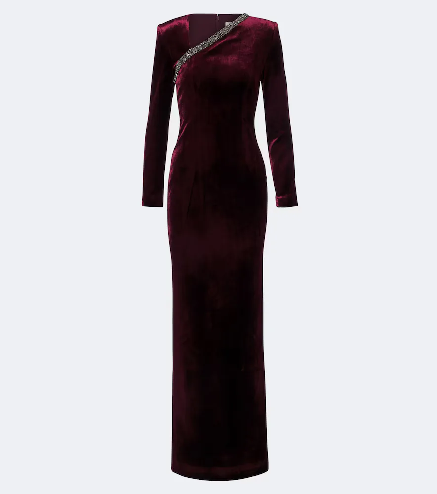 Embellished Velvet Gown by Roland Mouret