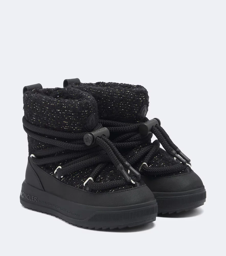 Altive Bouclé Snow Boots by Moncler