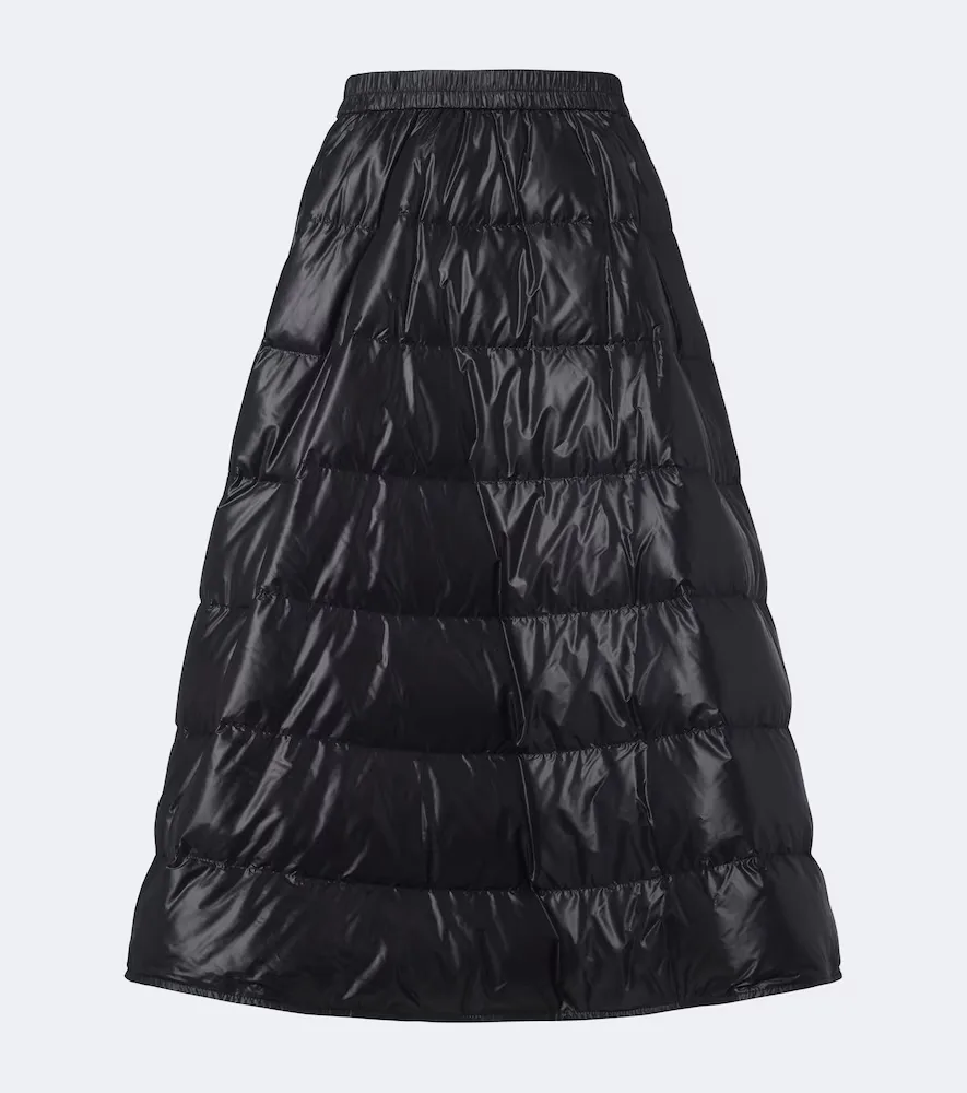 Quilted Down Skirt by Moncler
