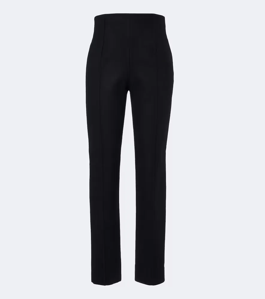 Wool Straight Pants by Alaia