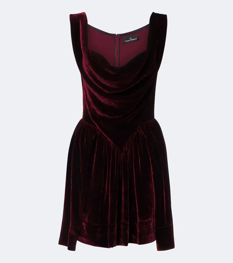 Sunday Velvet Minidress by Vivienne Westwood