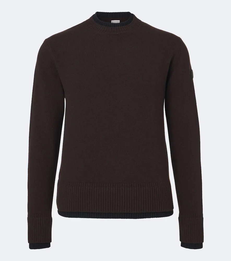 Wool and Cashmere Sweater by Moncler