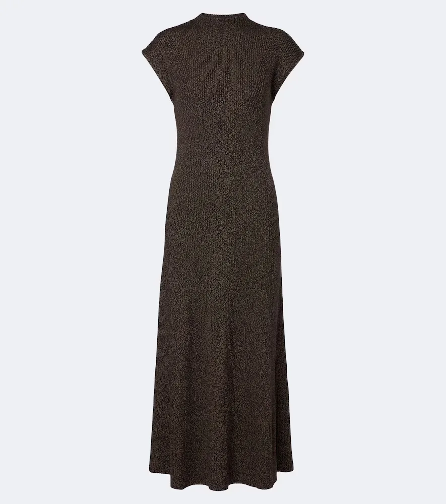 Windi Silk and Wool-Blend Maxi Dress by Ralph Lauren