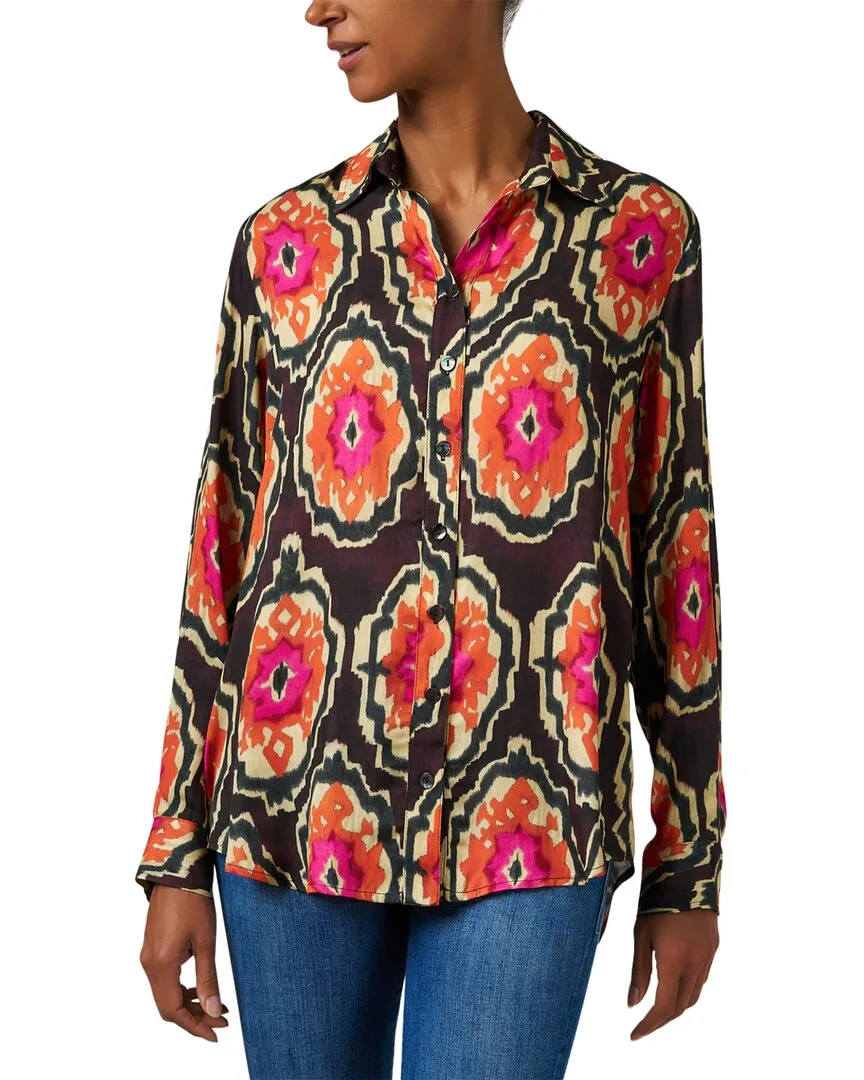 Monica Medallion Print Blouse by Finley