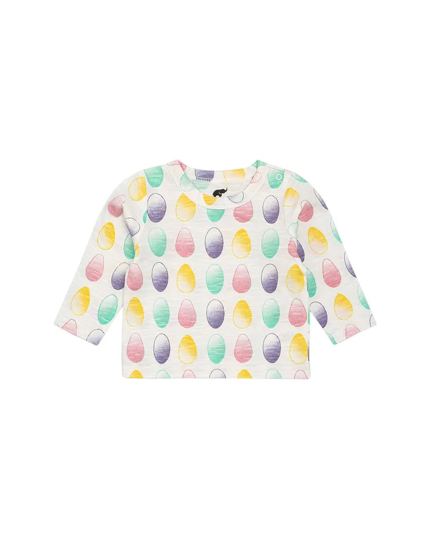Monica + Andy Long Sleeve Slub Jersey Crewneck Tee by Monica  Andy