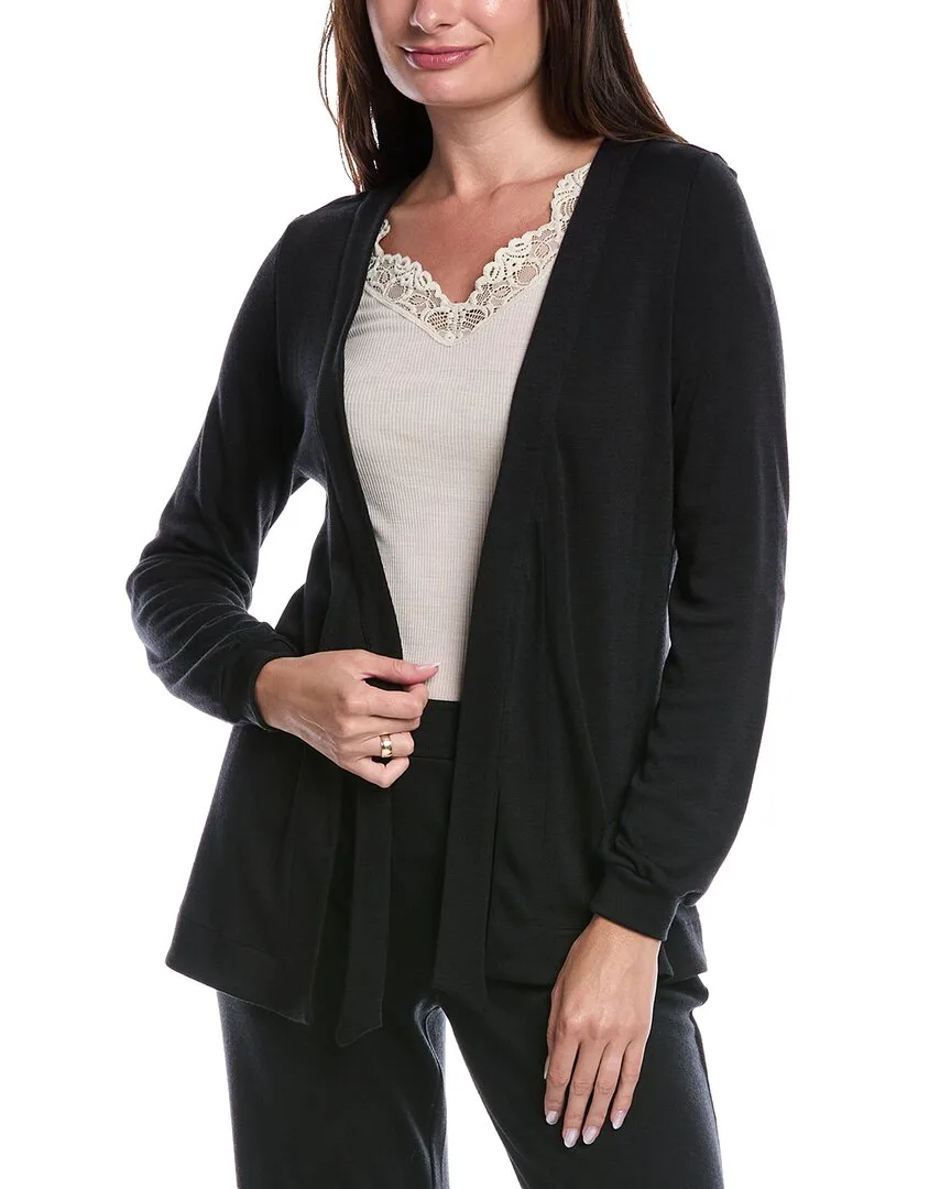 Marlene Wool-Blend Front-Tie Cardigan by Hanro