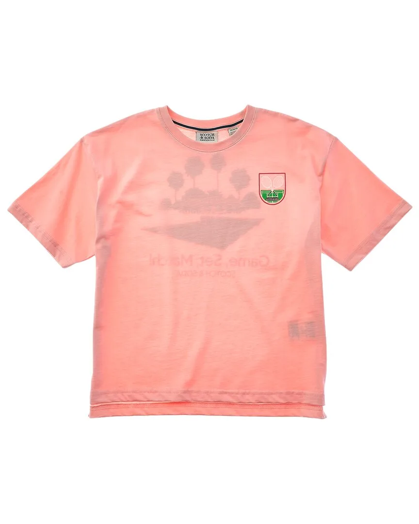 S&S Tennis Group T-Shirt by Scotch & Soda