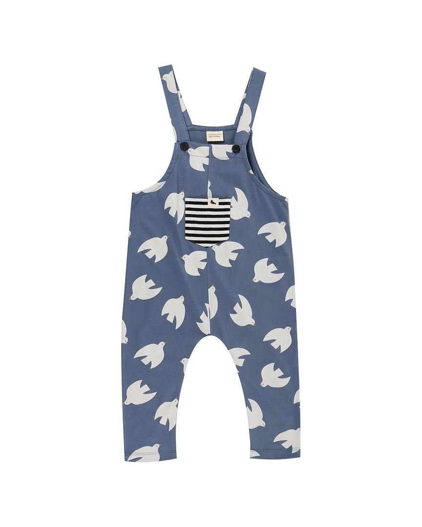 Seagull Easy Fit Dungaree by Turtledove London