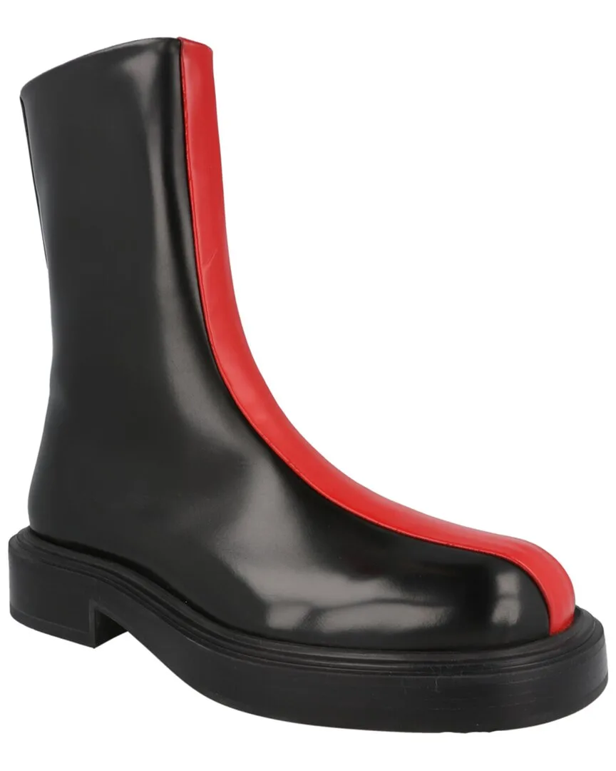 Florentia Leather Boot by Ferragamo