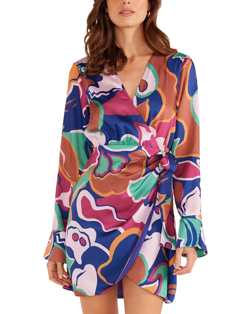 Lottie Wrap Mini Dress