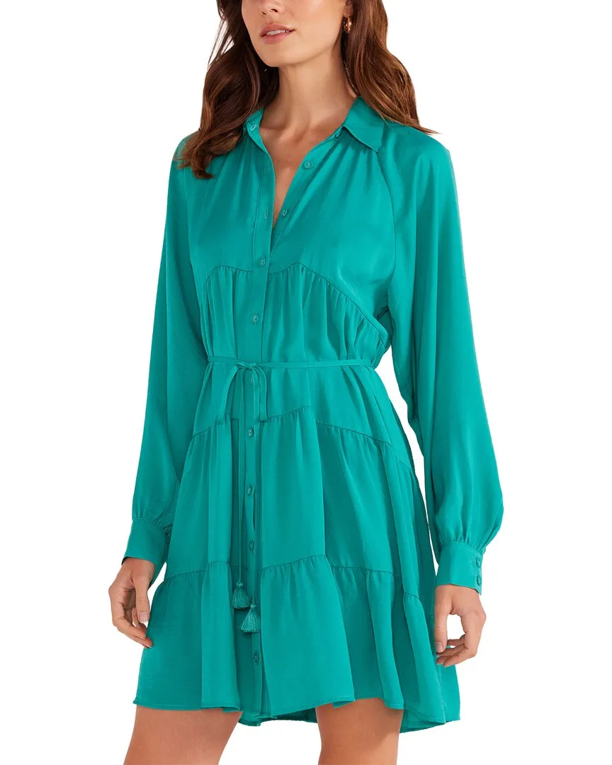 Emma Tiered Shirt Dress by Minkpink