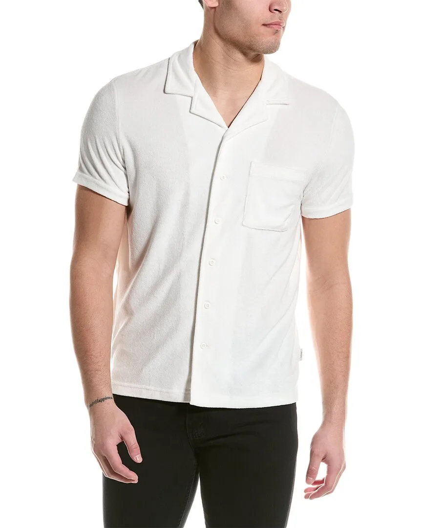 Towel Terry Camp Shirt by Onia