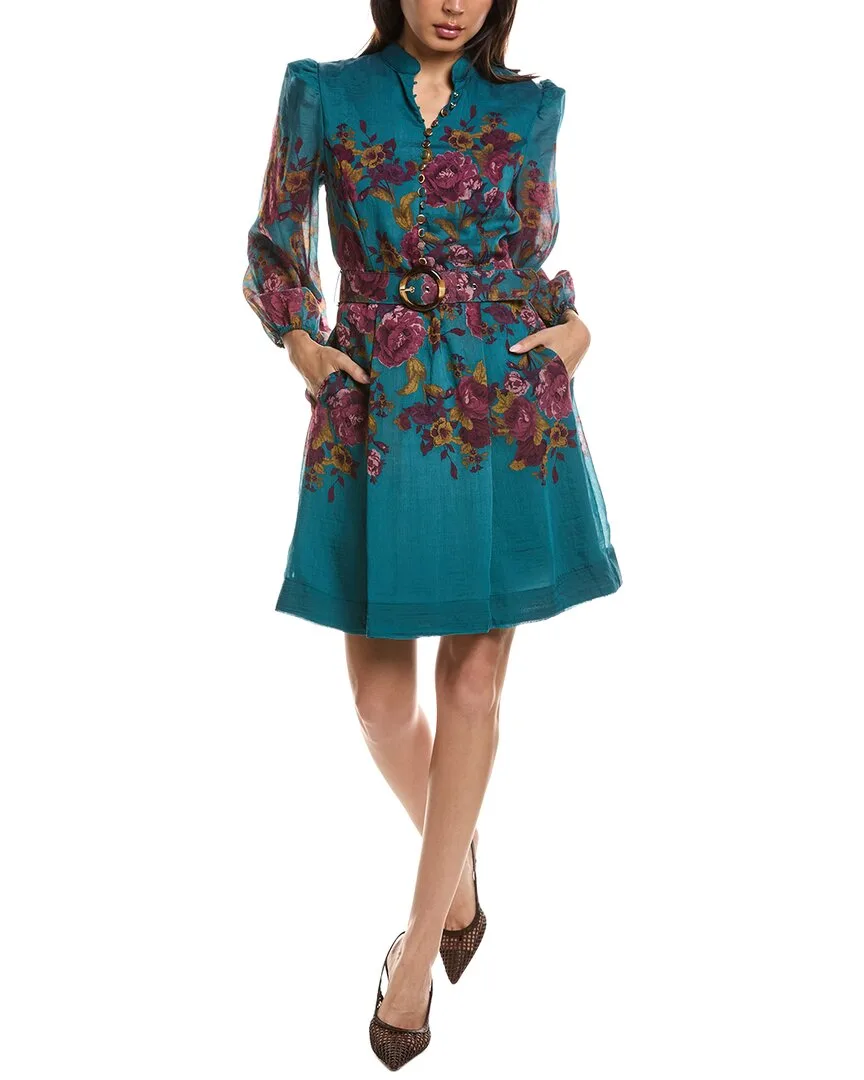 Printed Mini Dress by Tahari