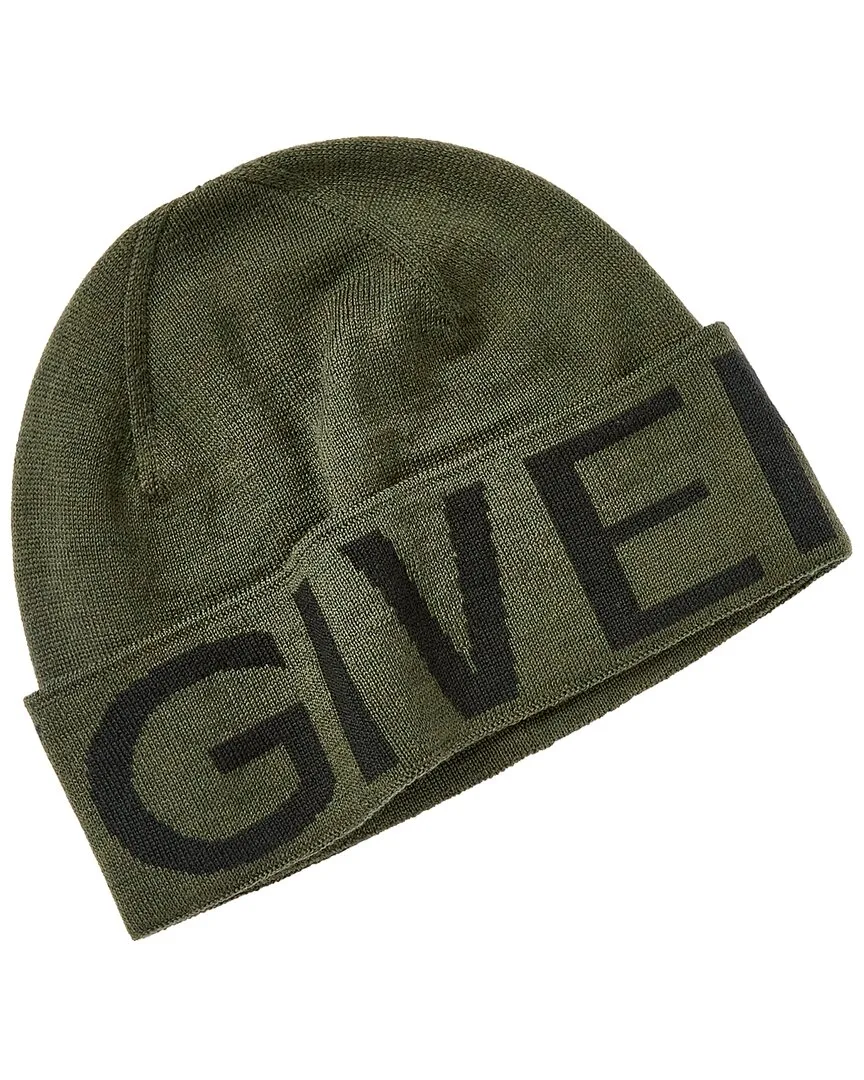 Logo Wool Beanie by GIVENCHY