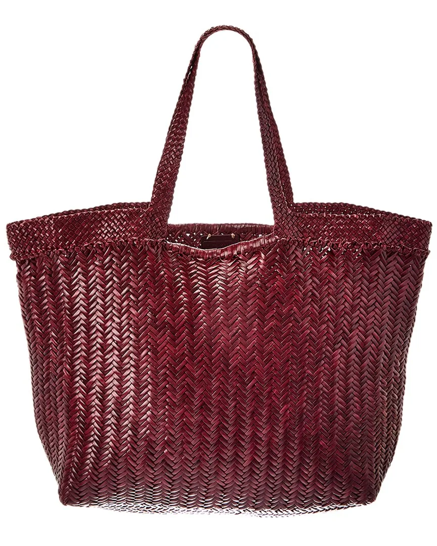 Diffusion Oversized Leather Tote by Dragon
