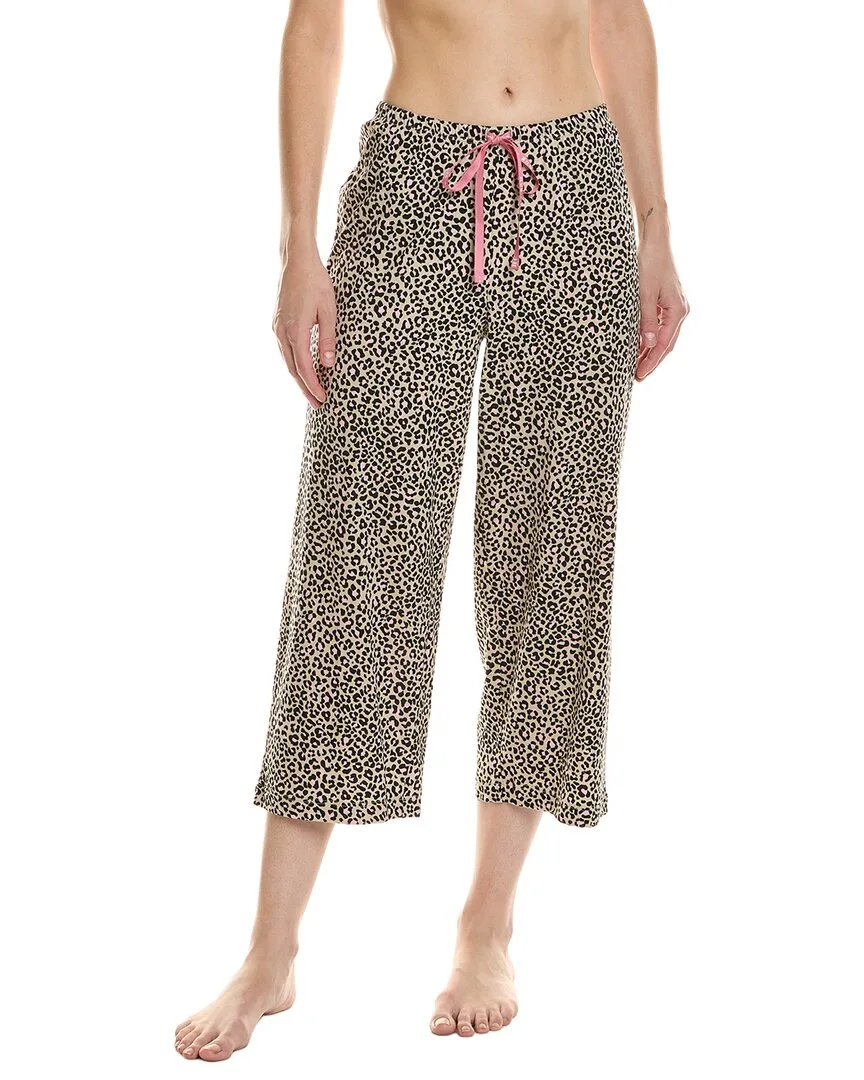Glitzy Cheetah Pajama Capri by HUE
