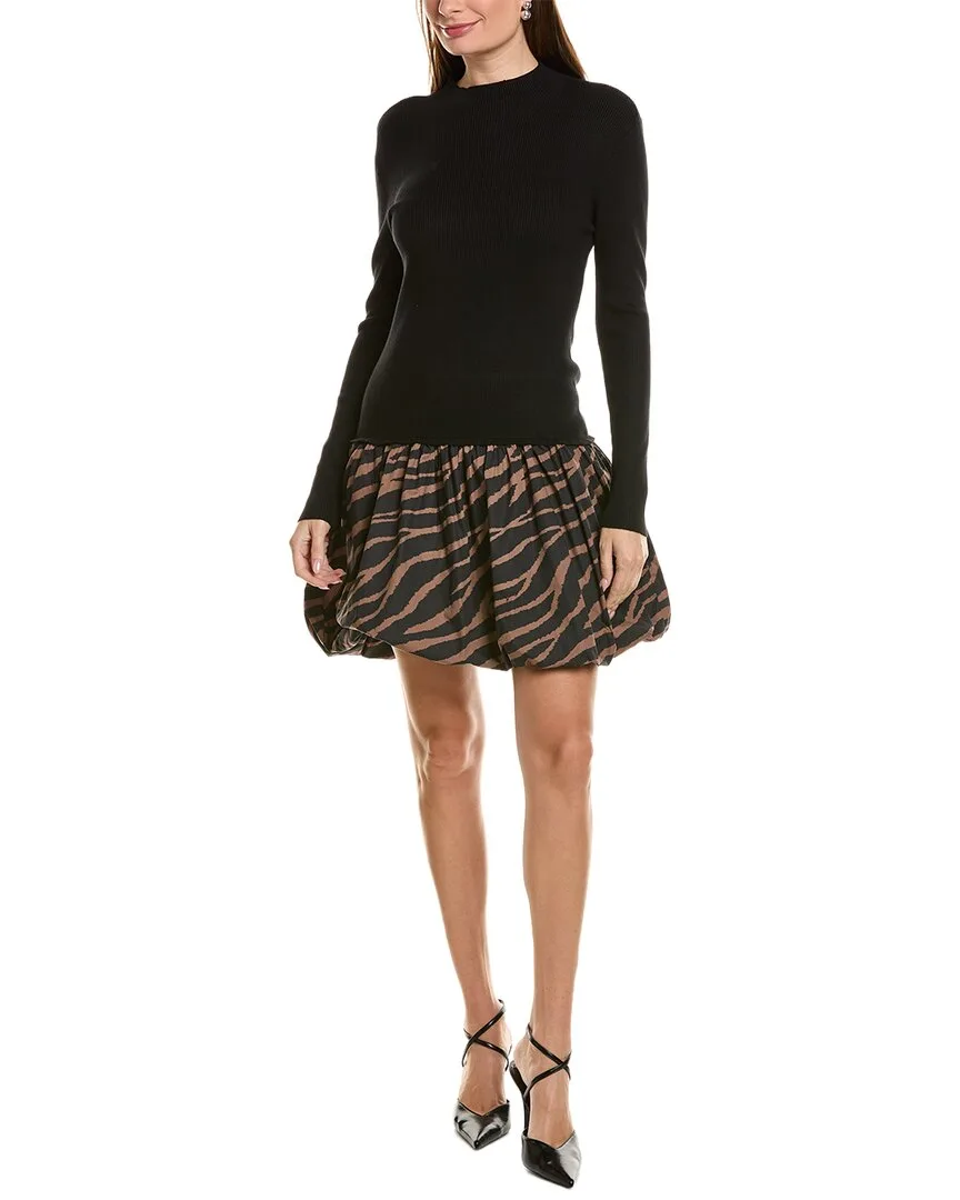 Twofer Bubble Skirt Dress by Ellen Tracy