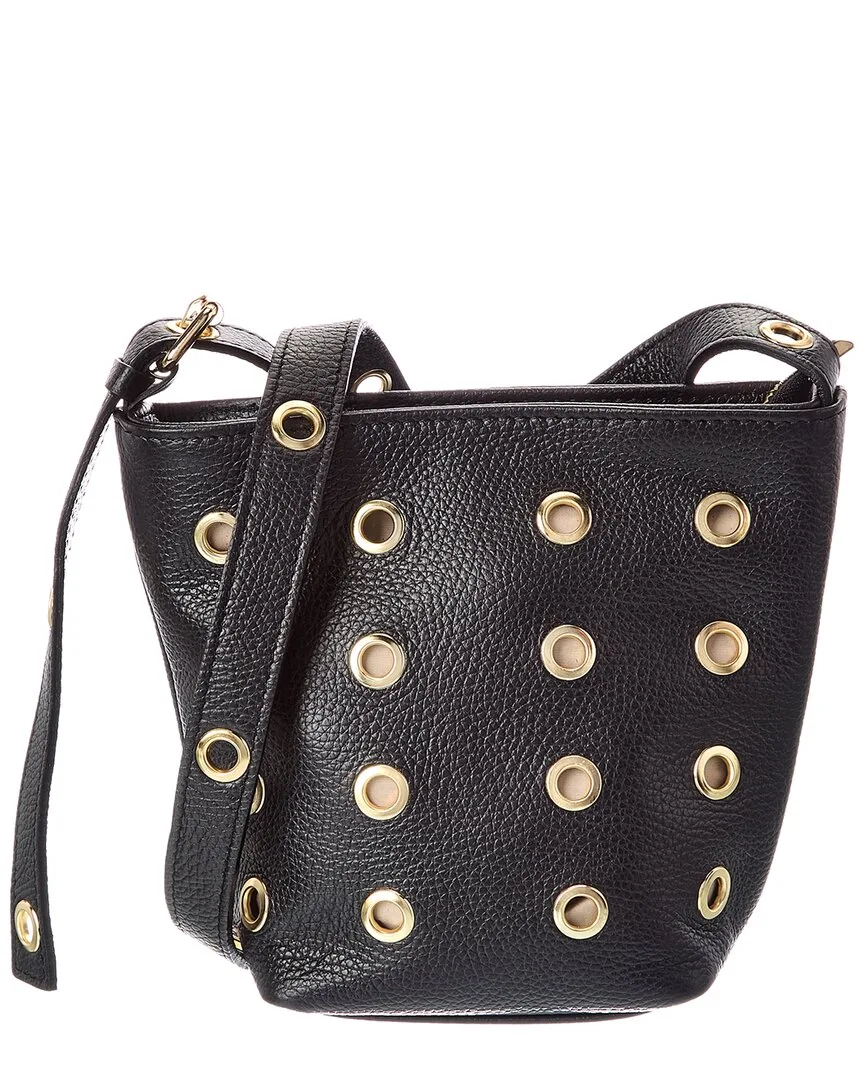Claudia 6 Studded Leather Shoulder Bag by Persaman New York
