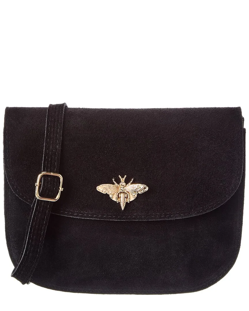 1059 Suede Bee Crossbody by Persaman New York