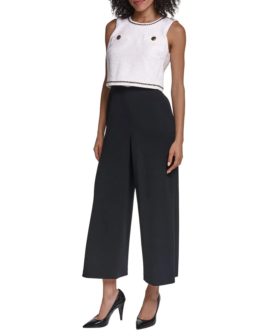 Tweed Jumpsuit by Karl Lagerfeld