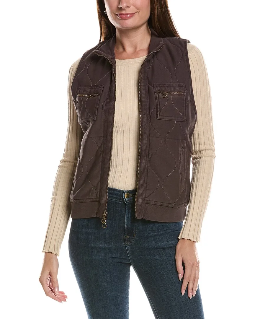 Aeric Quilted Vest by XCVI