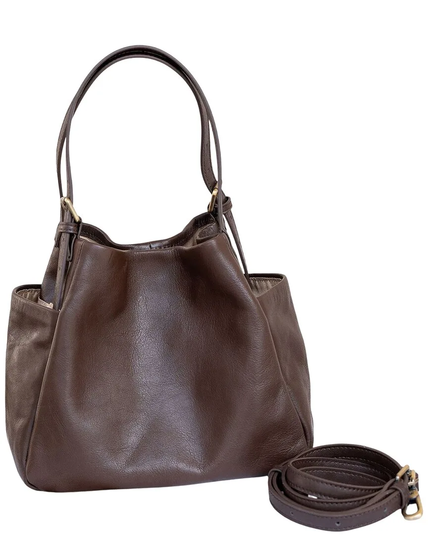 Leather Tote by Bella Desert