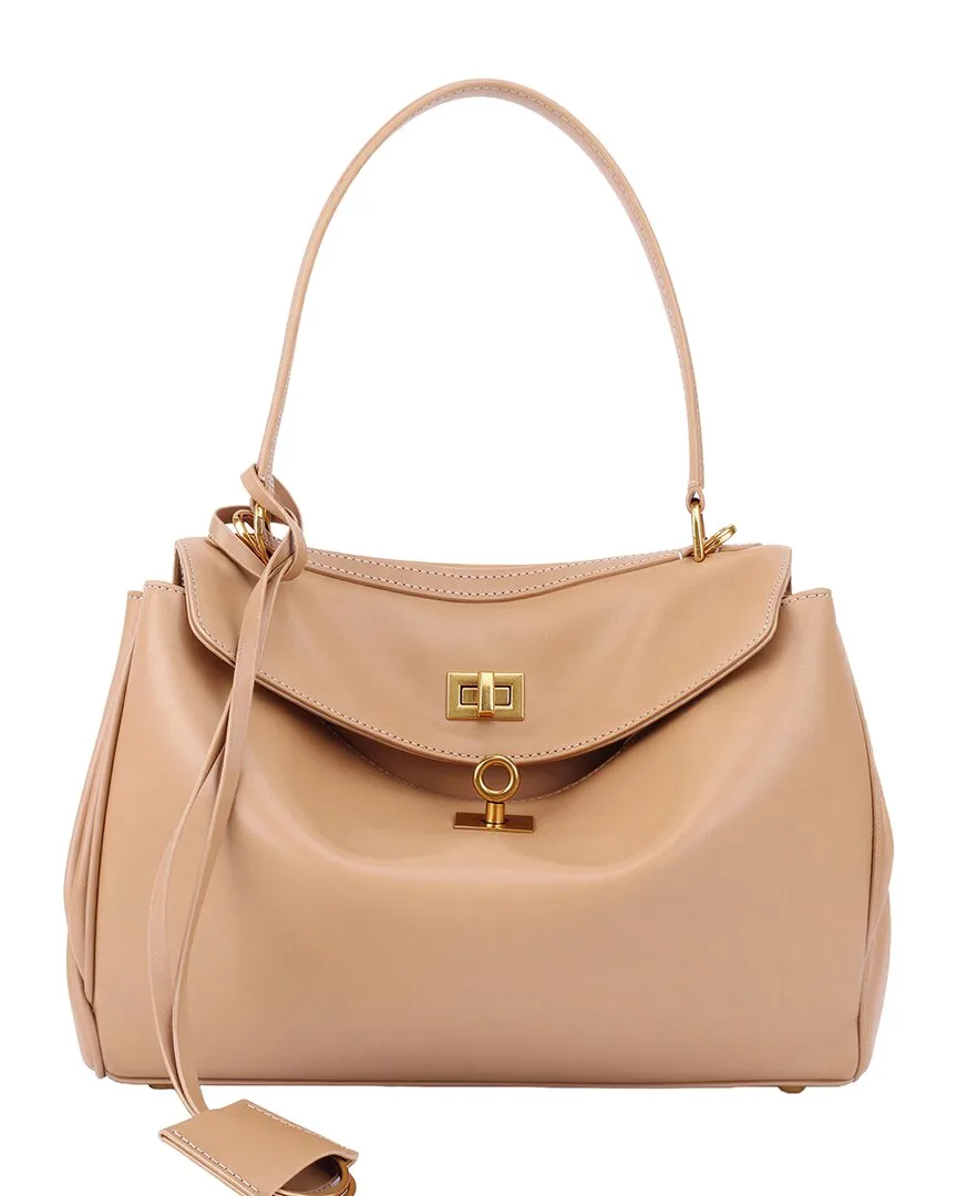 Leather Satchel by Adele Berto