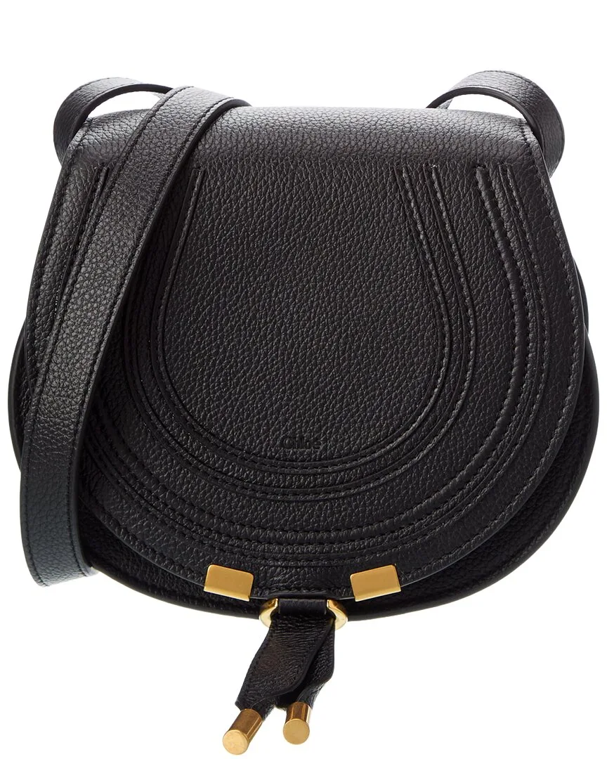 Marcie Small Leather Saddle Bag by Chloé