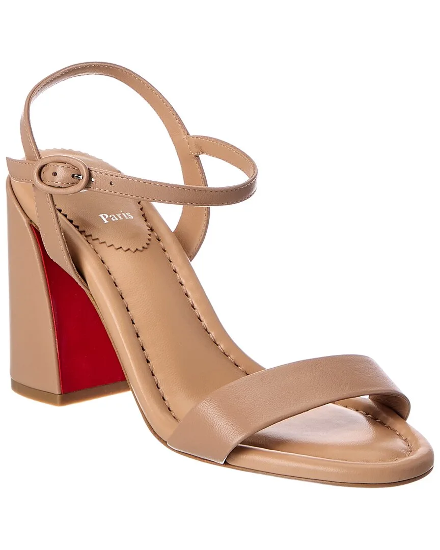 Jane 85 Leather Sandal by Christian Louboutin
