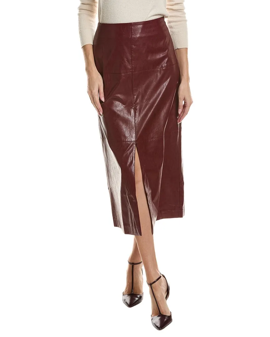Phoebe Vegan Leather Skirt by Tyler Be