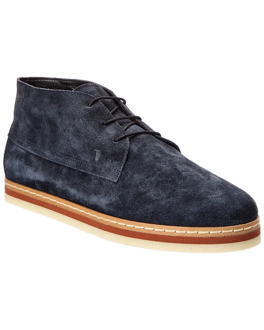 Suede Sneaker by Tod's