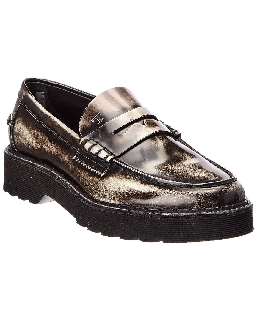 Leather Loafer by Tod's