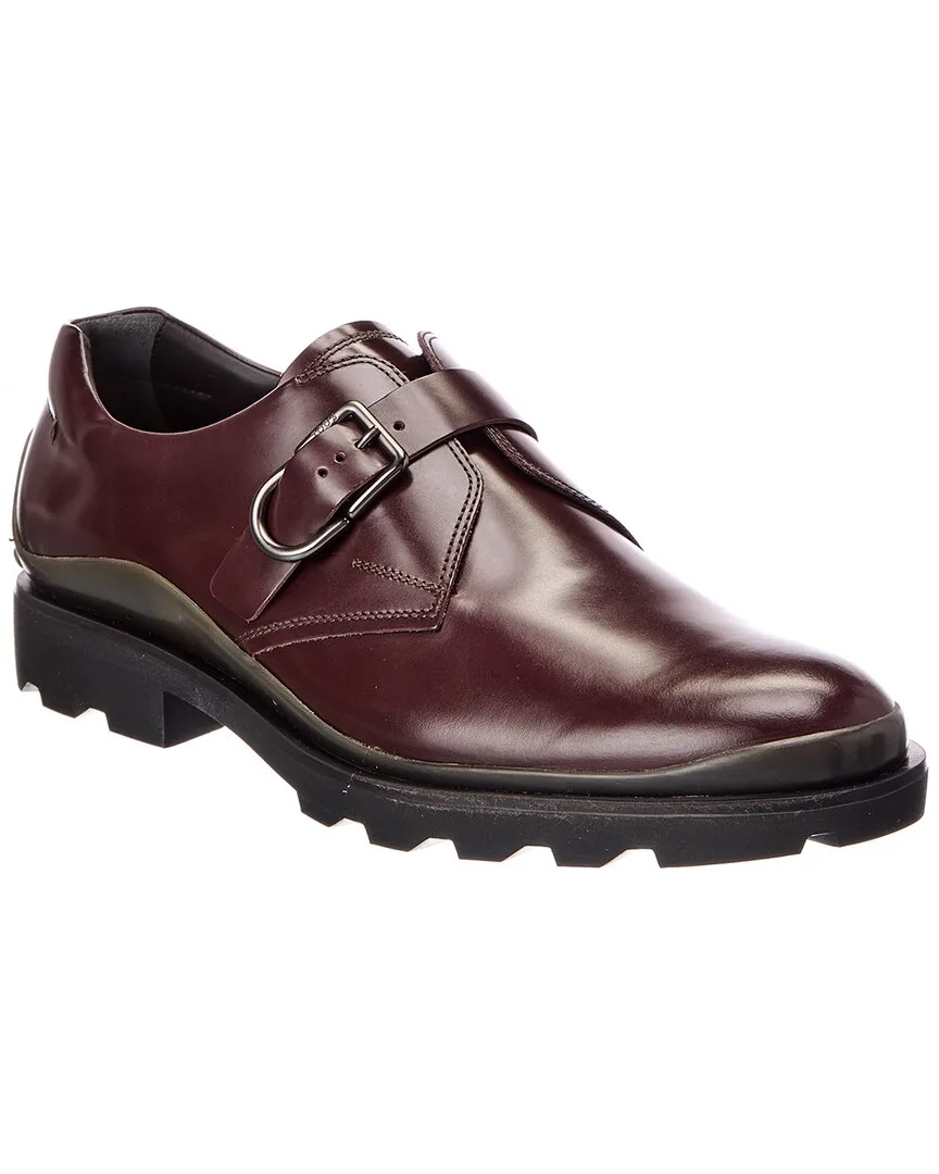 Monk Strap Leather Loafer by Tod's